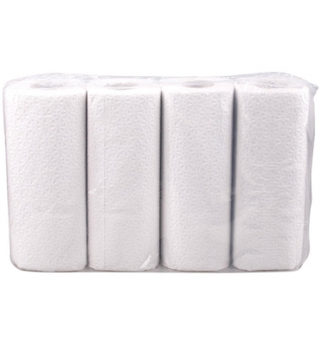 фото: Бумажные полотенца Veiro Professional Comfort К207 в рулоне белые, 12.5м, 2 слоя 4шт/уп